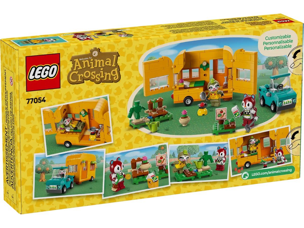 Конструктор LEGO Animal Crossing Садовый магазин на колесах Лейфа 77054