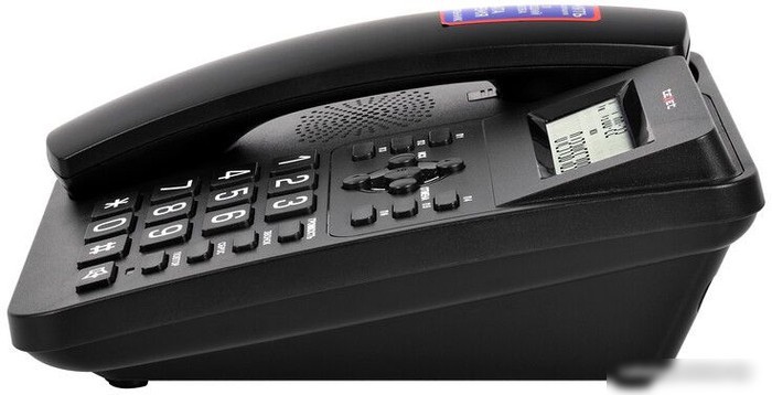 Проводной телефон TeXet TX-264 (черный)