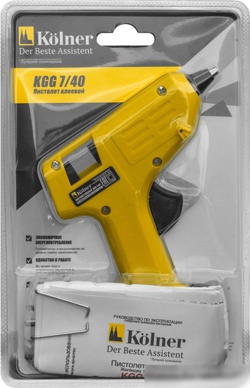Термоклеевой пистолет Kolner KGG 7/40