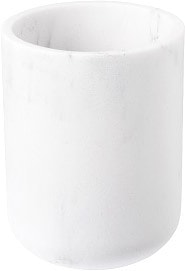 Стакан для зубной щетки и пасты Bisk Bianco 07572