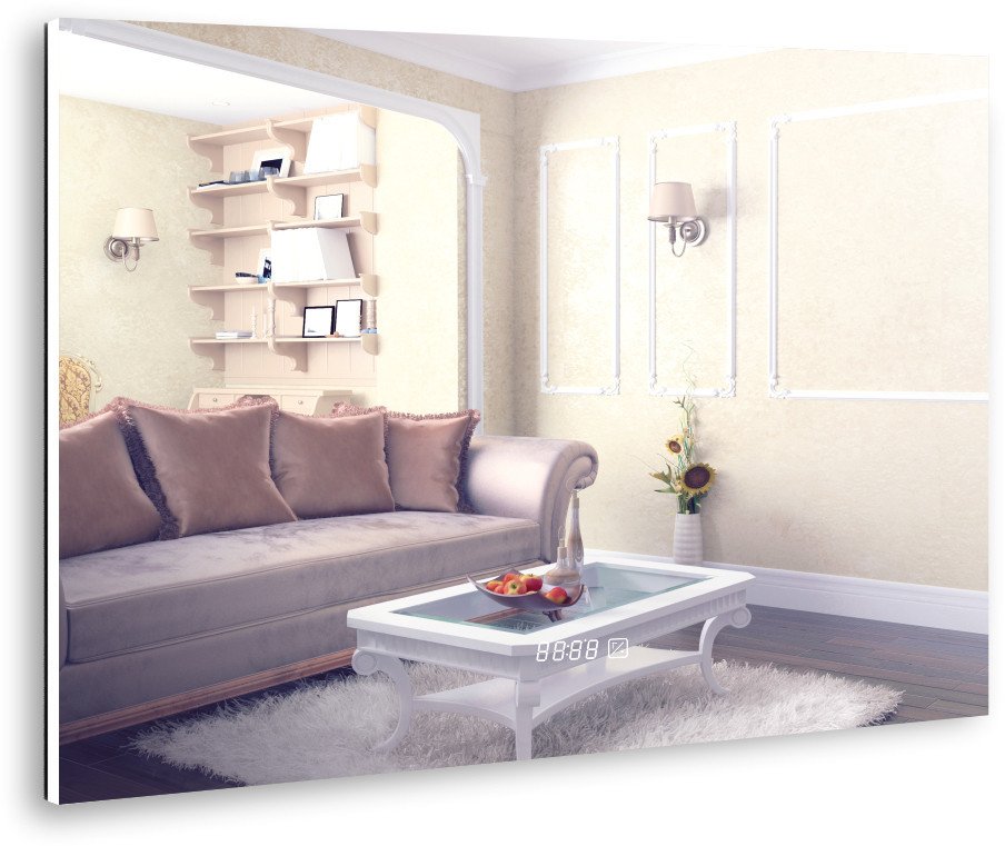 Silver Mirrors Зеркало Алмина 80x60 LED-00002326