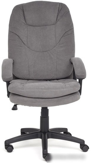 Офисное кресло TetChair Comfort LT флок (серый)