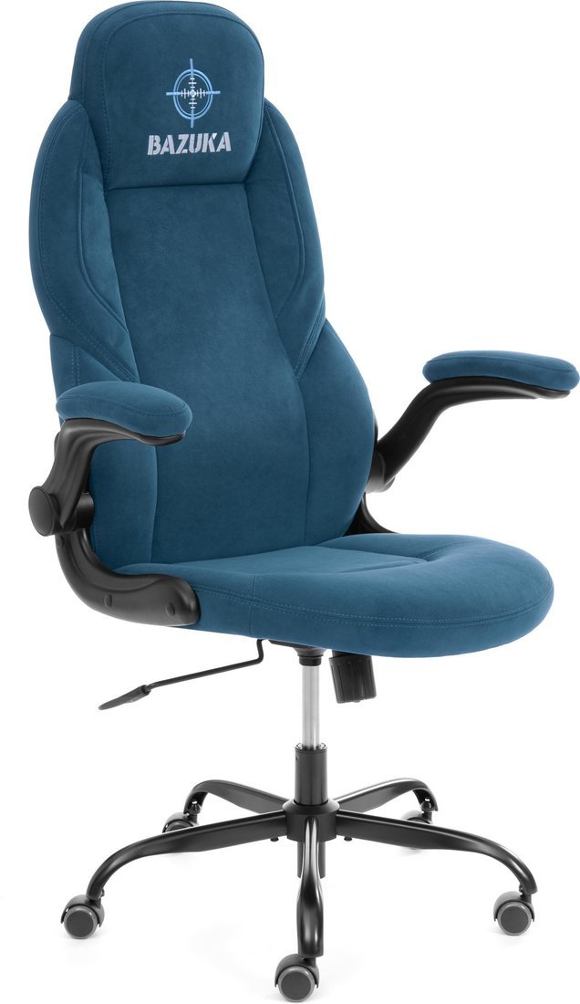 Офисное кресло TetChair Bazuka metalBL (велюр, синий, 32)