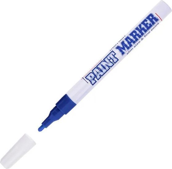 Маркер MunHwa Slim Paint Marker SPM-02 (синий)