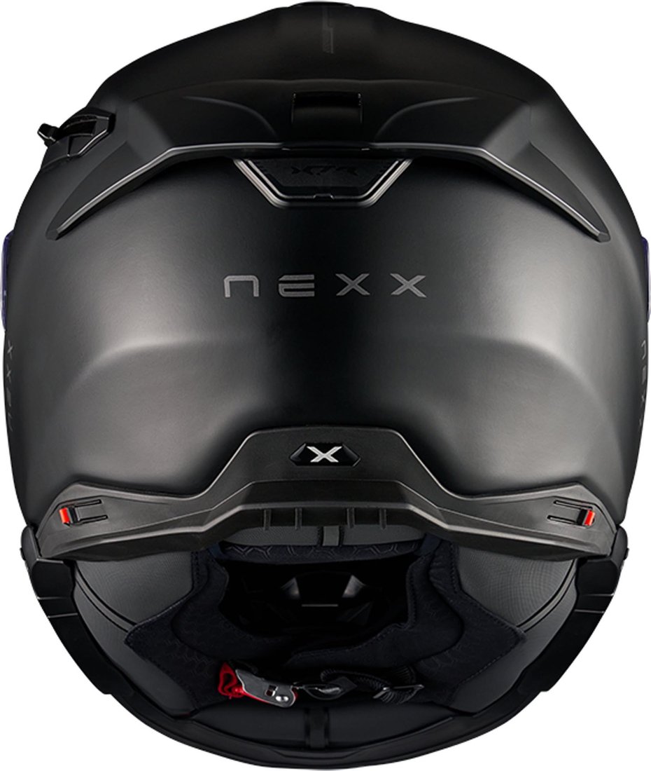Мотошлем Nexx Helmets X.TR Plain (S, черный)