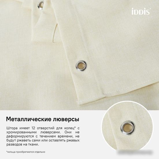 Шторка-занавеска для ванны IDDIS D23P218i11