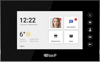 Монитор BAS-IP AT-07L (черный)