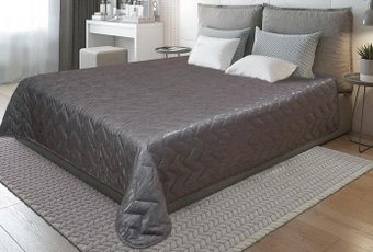 Покрывало Nivasan Модерн P.Md 240-10 (240x240, графит)