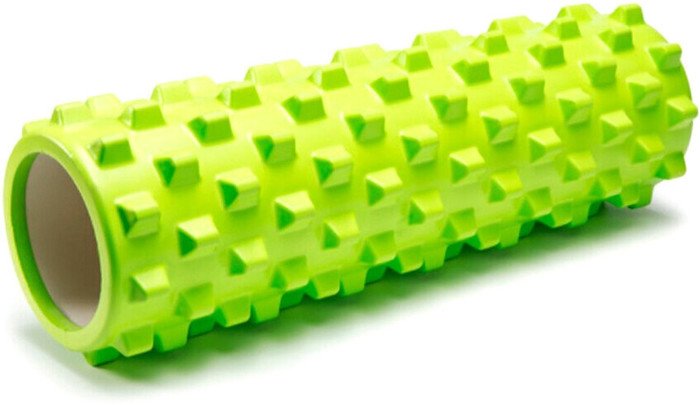 Массажный ролик-валик Lite Weights 6550LW (салатовый/серый)