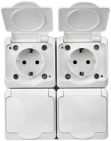 Розетка Tokov Electric TKE-NX-R4Z-C01-IP54