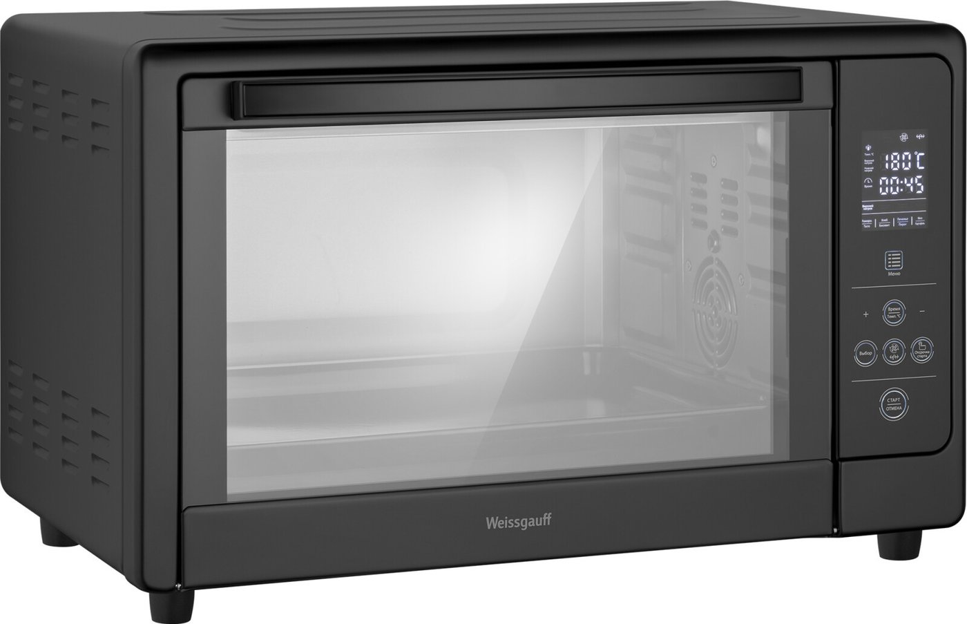 Мини-печь Weissgauff WMR 48 Touch Black