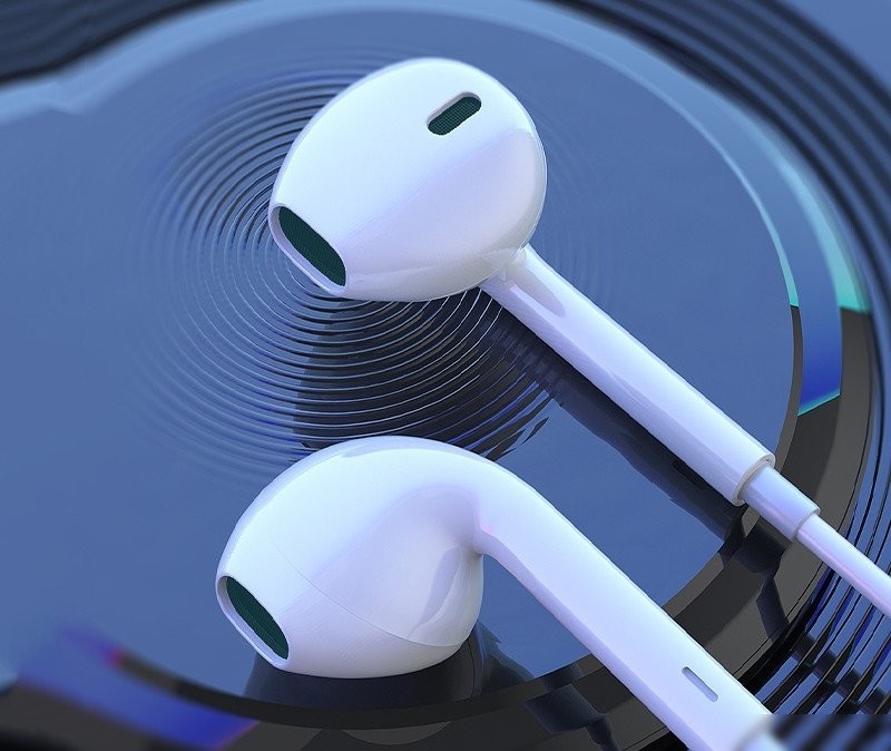 Наушники Borofone BM100 USB Type-C (белый)