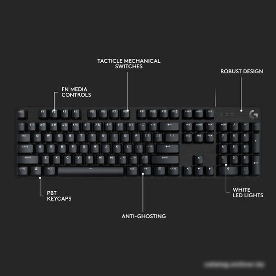 Клавиатура Logitech G412 SE (нет кириллицы)