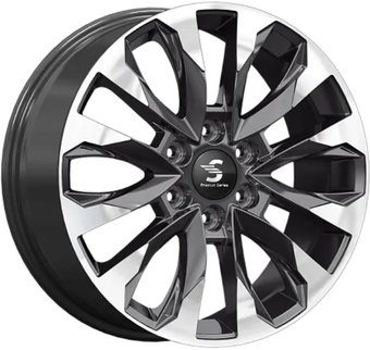 Литые диски SKAD КР007 20x8" 6x139.7мм DIA 75.1мм ET 42мм Diamond Black Gris