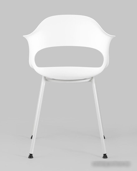 Стул с подлокотниками Stool Group Lady (белый)