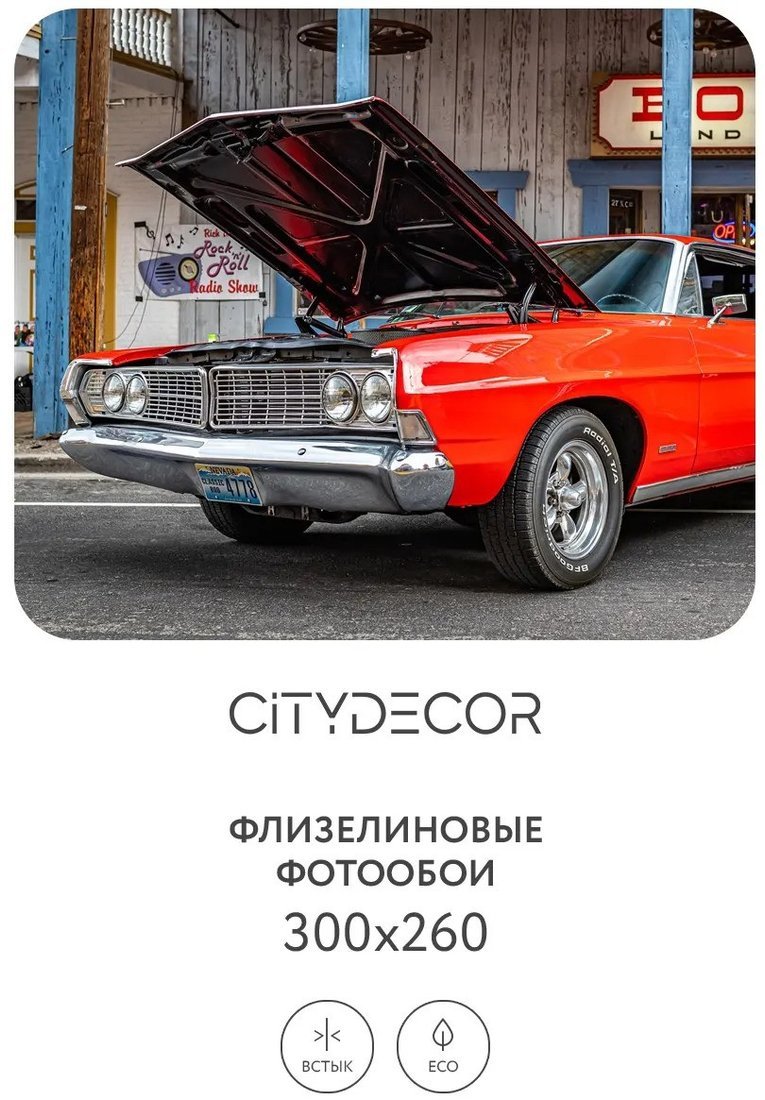 Фотообои Citydecor Транспорт 149 300x260