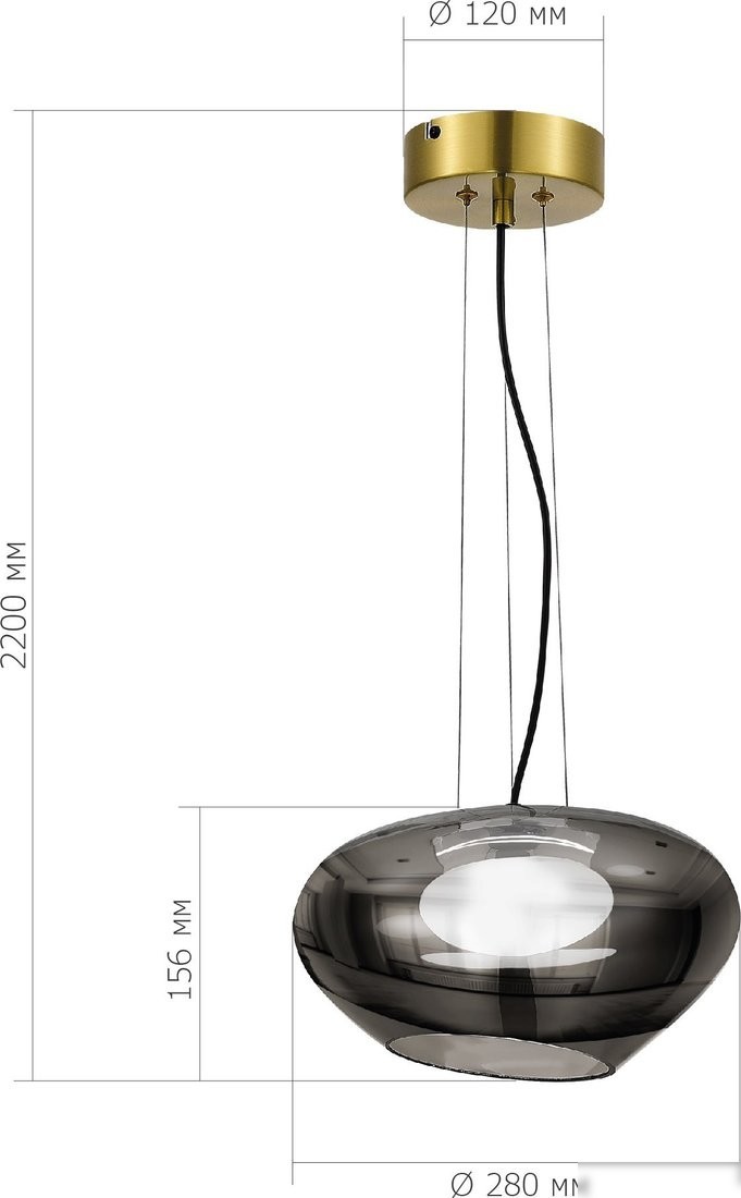 Подвесная люстра ST Luce SL6019.303.01