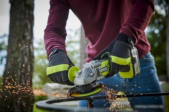 Угловая шлифмашина Ryobi R18AG7-140S
