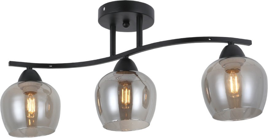Люстра средней высоты Aitin Pro НПБ 02-3x60-101 RH8324/3 (черный)