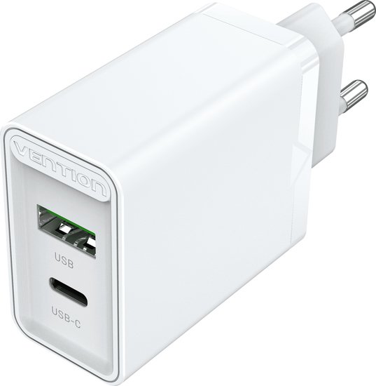 Сетевое зарядное Vention FBBW0-EU
