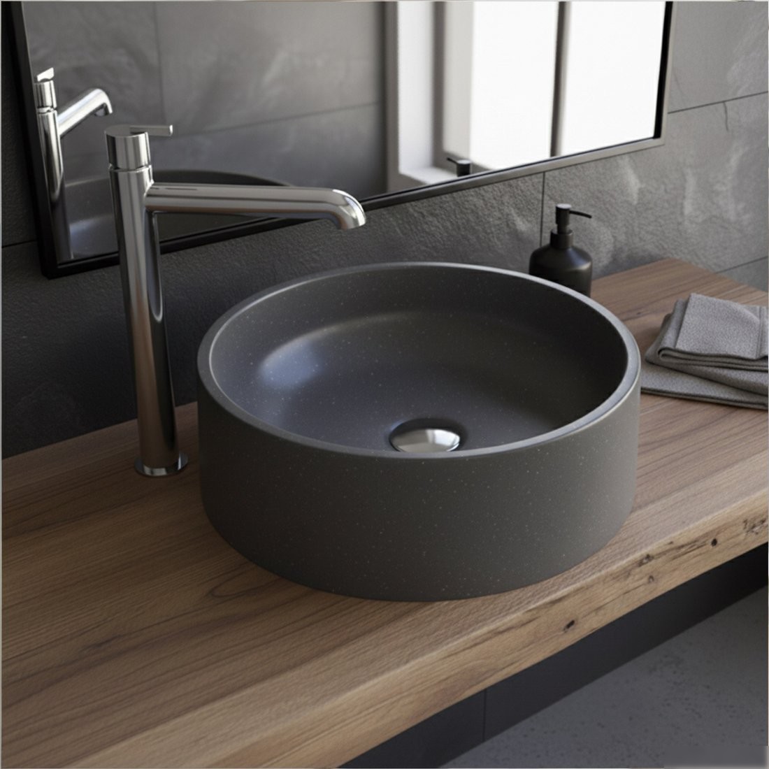 Умывальник Lauter Laguna 21L403G (Grey)