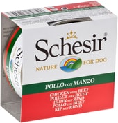 Корм для собак Schesir Chicken&Beef 0.15 кг