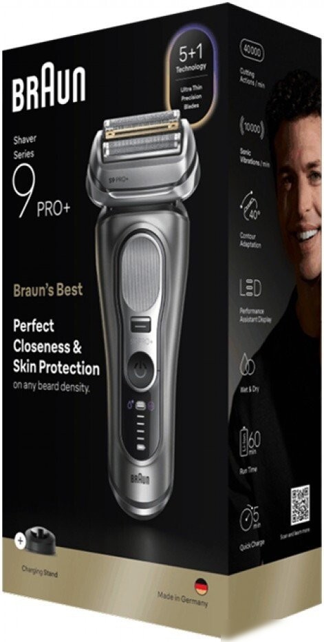 Электробритва Braun Series 9 9615s (серый)
