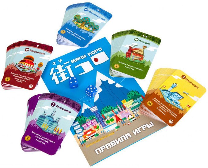 Настольная игра Мир Хобби Мачи Коро