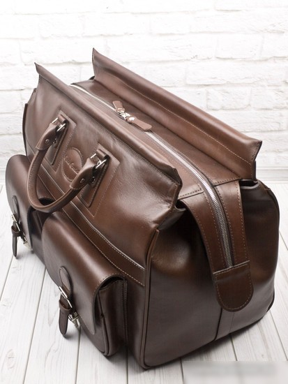 Саквояж Carlo Gattini Fabriano Premium 4008-53 (коричневый)