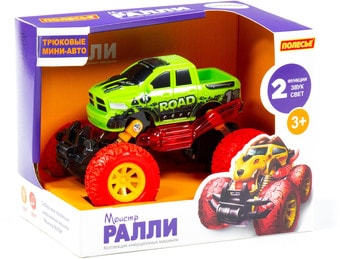 Игрушечный транспорт Полесье Монстр ралли - Рейд инерционный (со светом и звуком) 78889