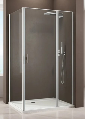 Душевой уголок Allen Brau Priority 140x100 269548 (серебро браш)