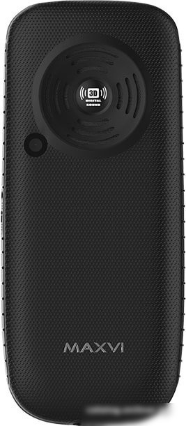 Кнопочный телефон Maxvi B9 (черный)
