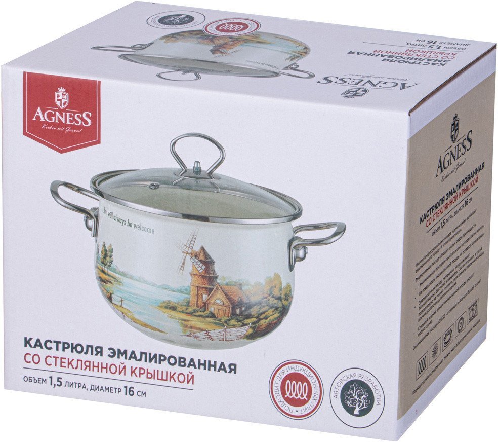 Кастрюля Agness 943-065