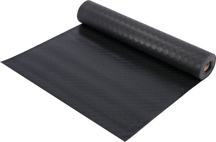 Ковровая дорожка Vortex Пятачки 90x1000 22167 (черный)