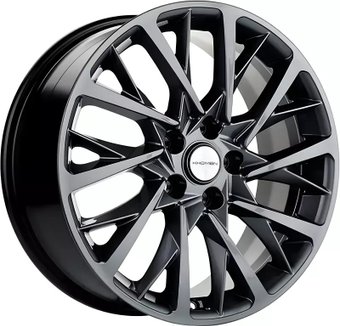 Литые диски Khomen KHW1804 Kodiaq/Tiguan 18x7.5" 5x112мм DIA 57.1мм ET 43мм Gray