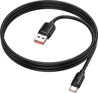 Кабель Hoco X115 USB Type-A - USB Type-C (1 м, черный)