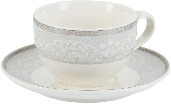 Чашка Gipfel Annet 42792 (белый/серый)