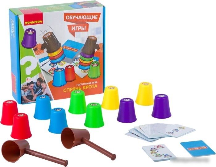 Настольная игра Bondibon Спрячь крота