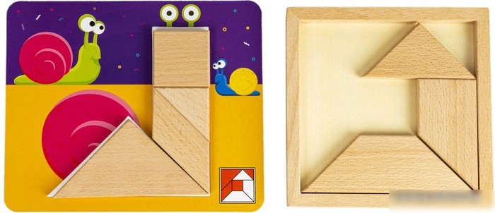 Развивающая игра Bondibon БондиЛогика Сочетай фигуры ВВ4883