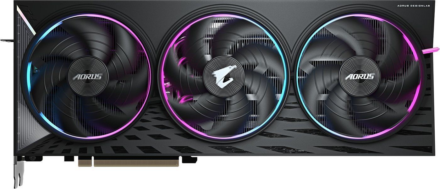 Видеокарта Gigabyte AORUS Radeon RX 9070 XT ELITE 16G GV-R9070XTAORUS E-16GD