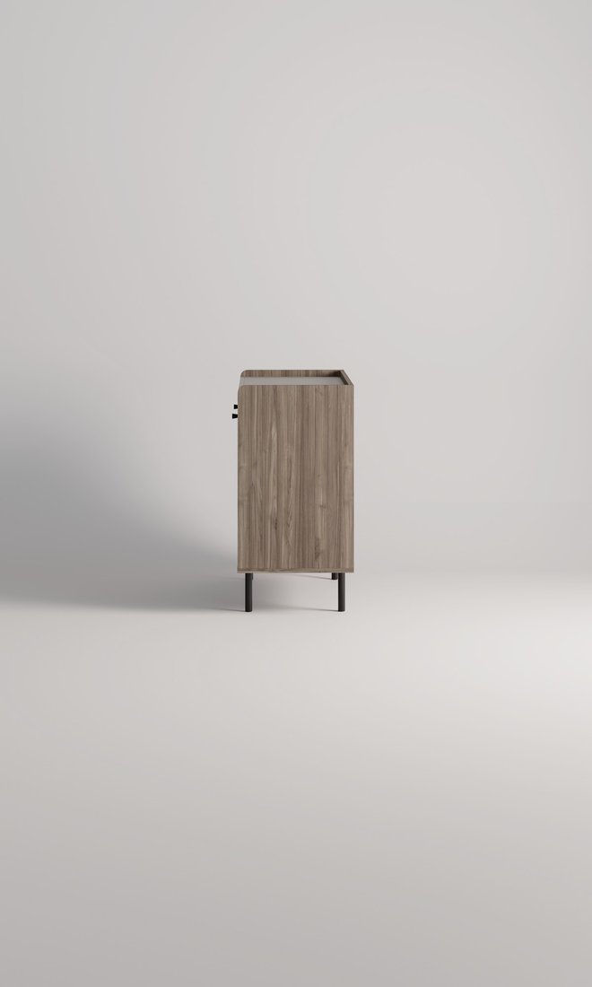 Тумба Anrex Soho 2D2S (орех монт/персидский жемчуг/амарок)