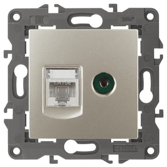 Розетка компьютерная ЭРА 14-3110-04