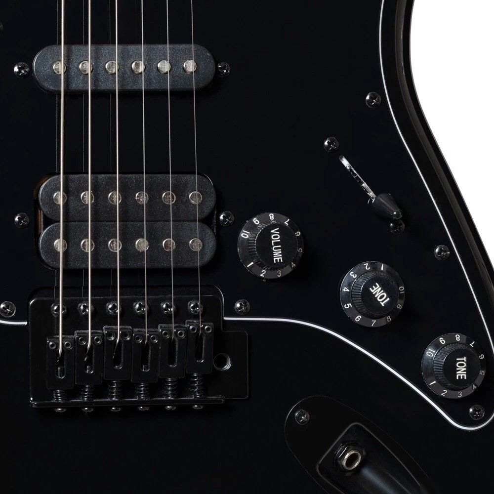 Электрогитара Rockdale Stars HT HSS Black Limited Edition