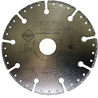 Отрезной диск алмазный Hilberg Super Metal 125