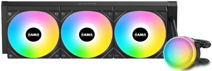 Система жидкостного охлаждения для процессора Sama L60 360 (черный)
