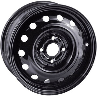 Штампованные диски Eurodisk 64A45Z 15x6" 4x100мм DIA 56.6мм ET 45мм Black