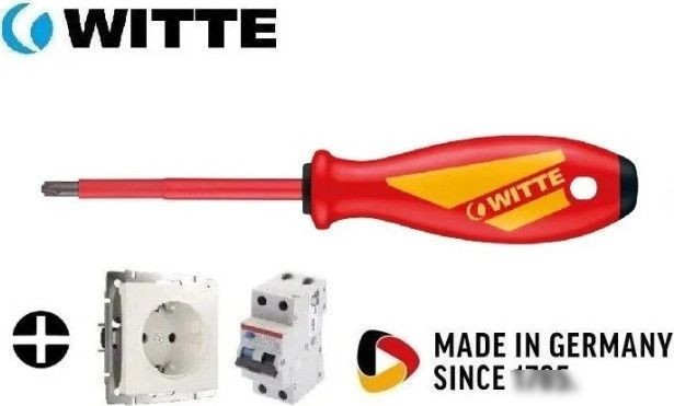 Отвертка Witte Pro VDE Slim MPH 760252016 Отвертка Witte Pro VDE Slim MPH 760252016