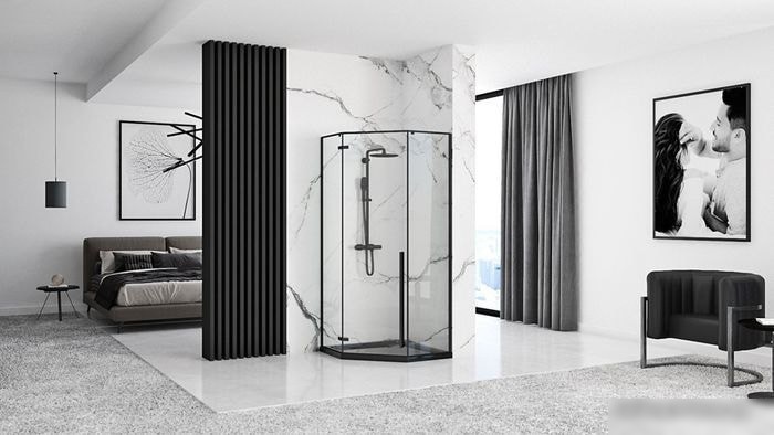 Душевой уголок Rea Diamond 80x80