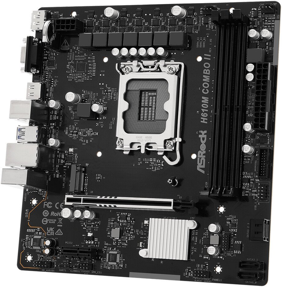 Материнская плата ASRock H610M Combo II