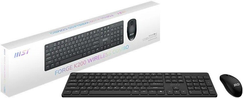 Офисный набор MSI Forge K200 Wireless Combo